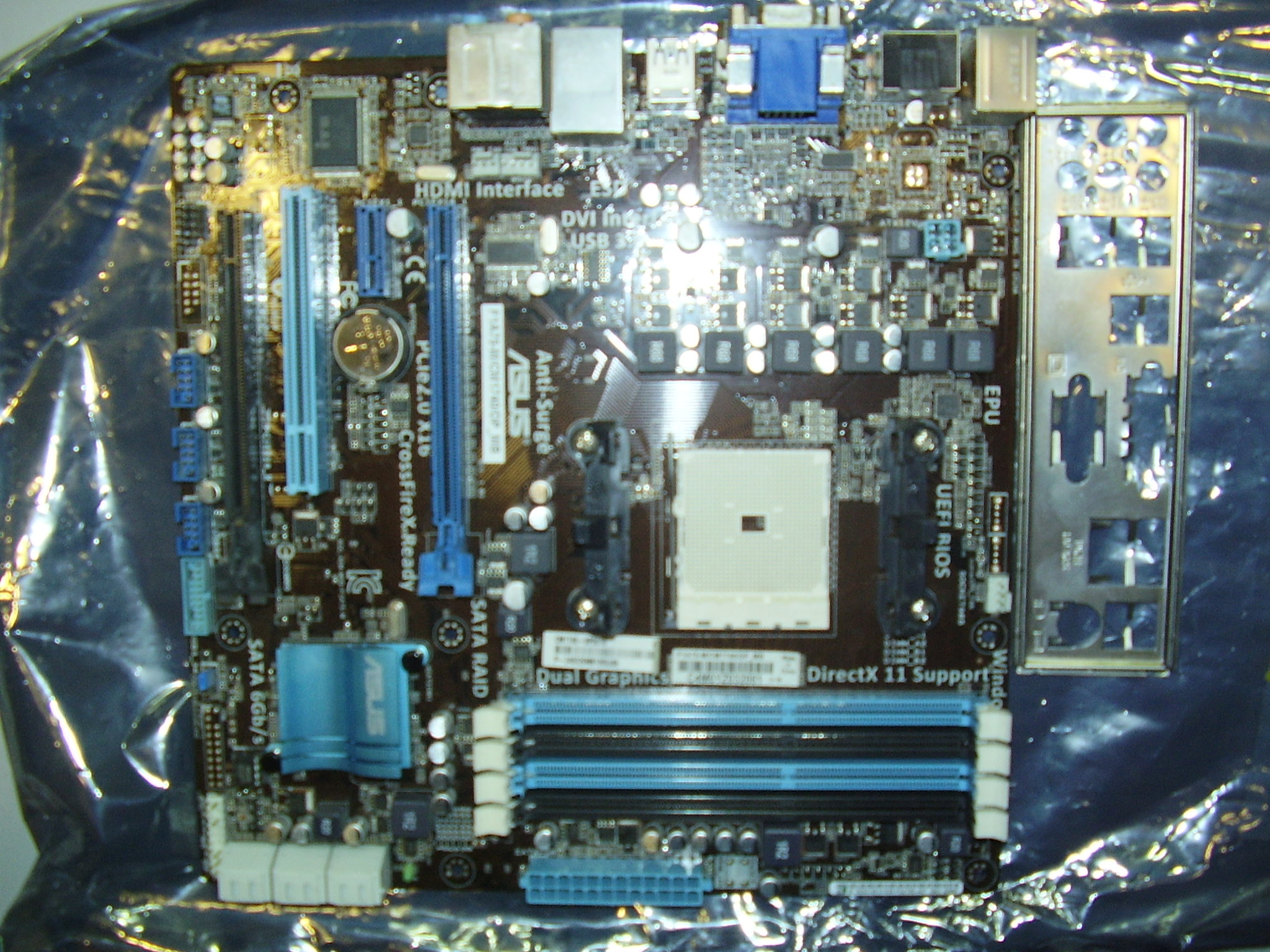 I/O SHIELD PLAQUE arriere en PLA pour ASUS M4A785T-M REV 1.02G EUR 4,60 - FR