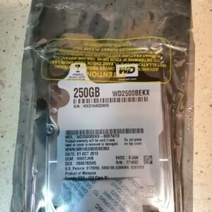 WD2500BEKX Scorpio Black 250 GB 7200 rpm